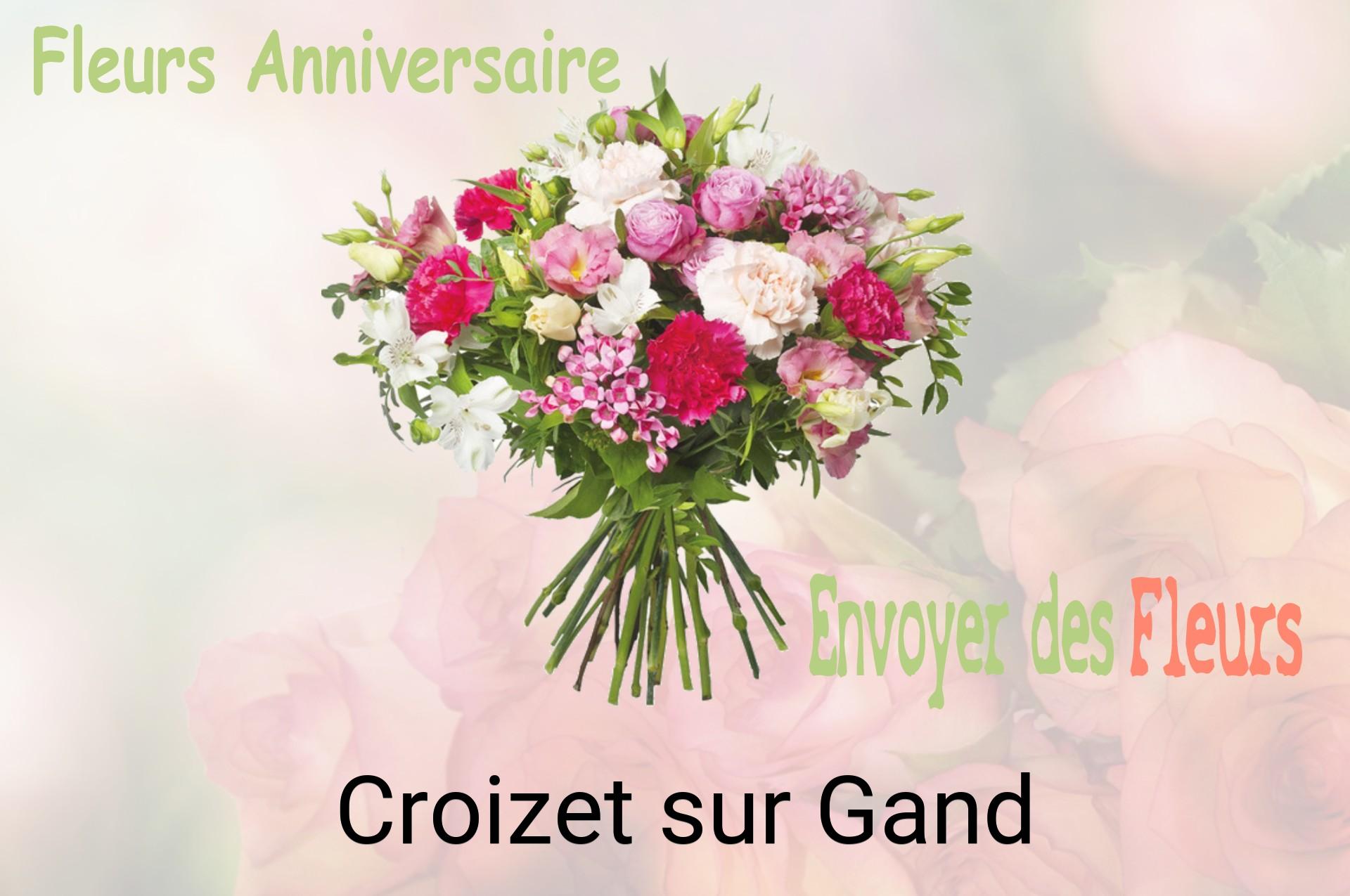 Bouquet de fleurs d’anniversaire livré à Croizet-sur-Gand