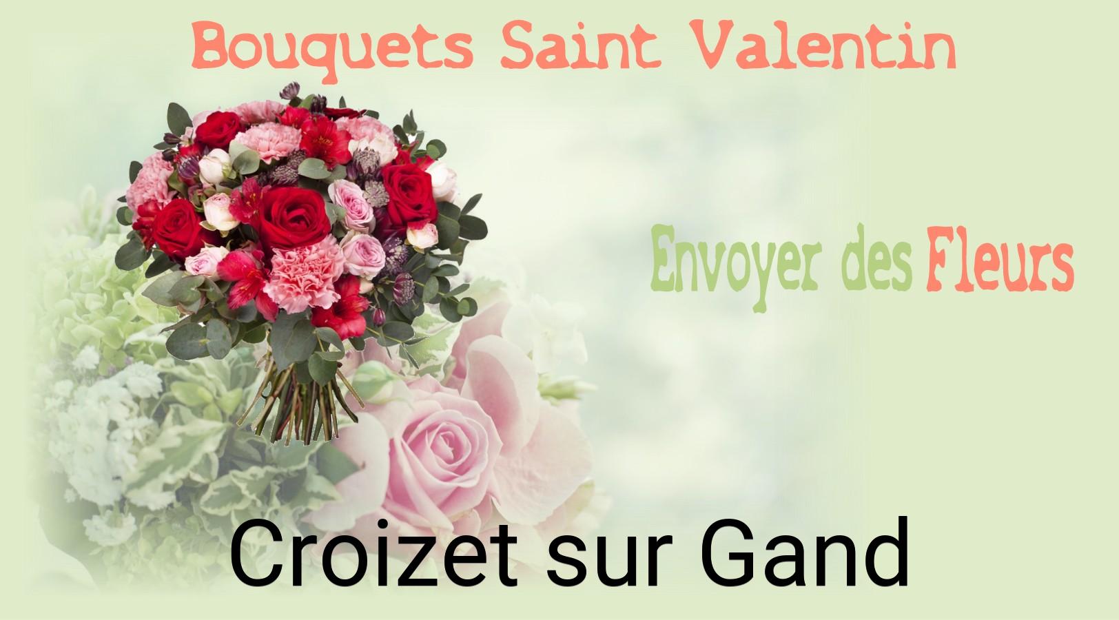 Roses de Saint-Valentin livrées à Croizet-sur-Gand